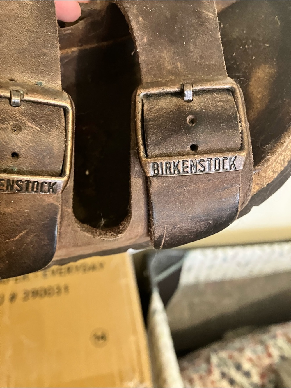 Birkenstock Arizona Brown leather size 38 - Picture 2 of 4